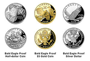 Gold, Silver, & Clad coins