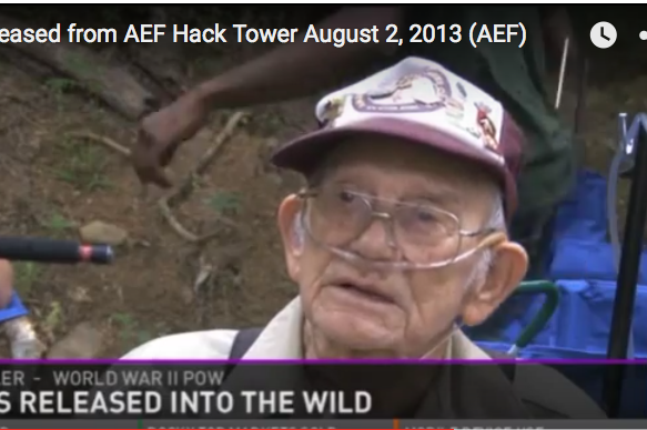 WWII POW Veteran Honored at AEF Eagle Release – August 2, 2013