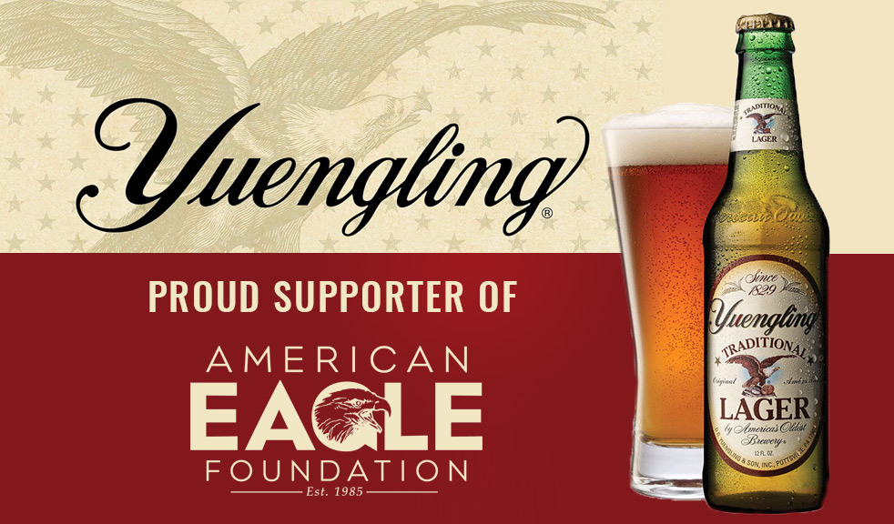 Aef Partners With Yuengling American Eagle Foundation